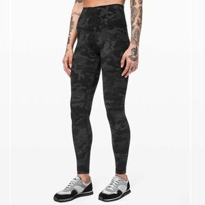 Lululemon Align Pant 28" - Incognito Camo Multi Grey - Size 6